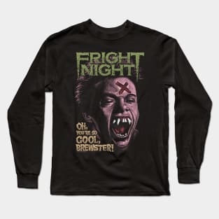 Fright Night, Horror, Cult Classic, Vampire Long Sleeve T-Shirt